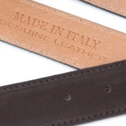 Rhinestone Western Belt – Brown Suede Leather 15 Rhinestone Western Belt – Brown Suede Leather -Belt Shop DRBR35SUST 1