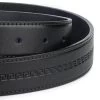 Golden Feather Buckle Black Belt For Ladies -Belt Shop FGST30VEEM 4 1