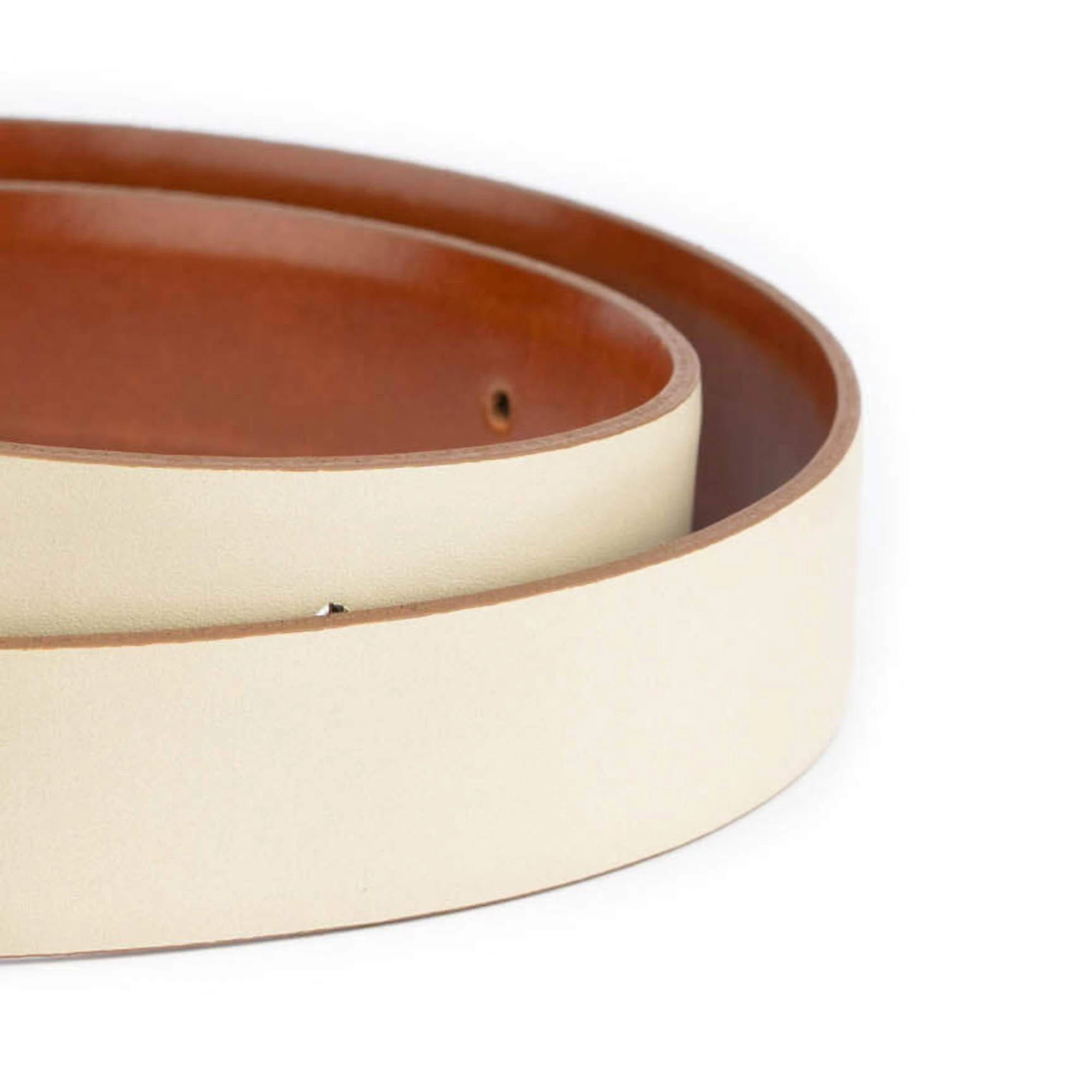 Womens Western Taupe Belt With Copper Crystal Buckle 4 Womens Western Taupe Belt With Copper Crystal Buckle - Image 2