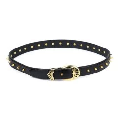 Gold Spiked Belt For Women