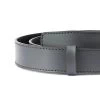 Gray Comfort Click Belt With Blue Buckle