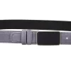 Grey Suede Leather Belt For Men -Belt Shop Grey Suede Leather Belt For Men 2