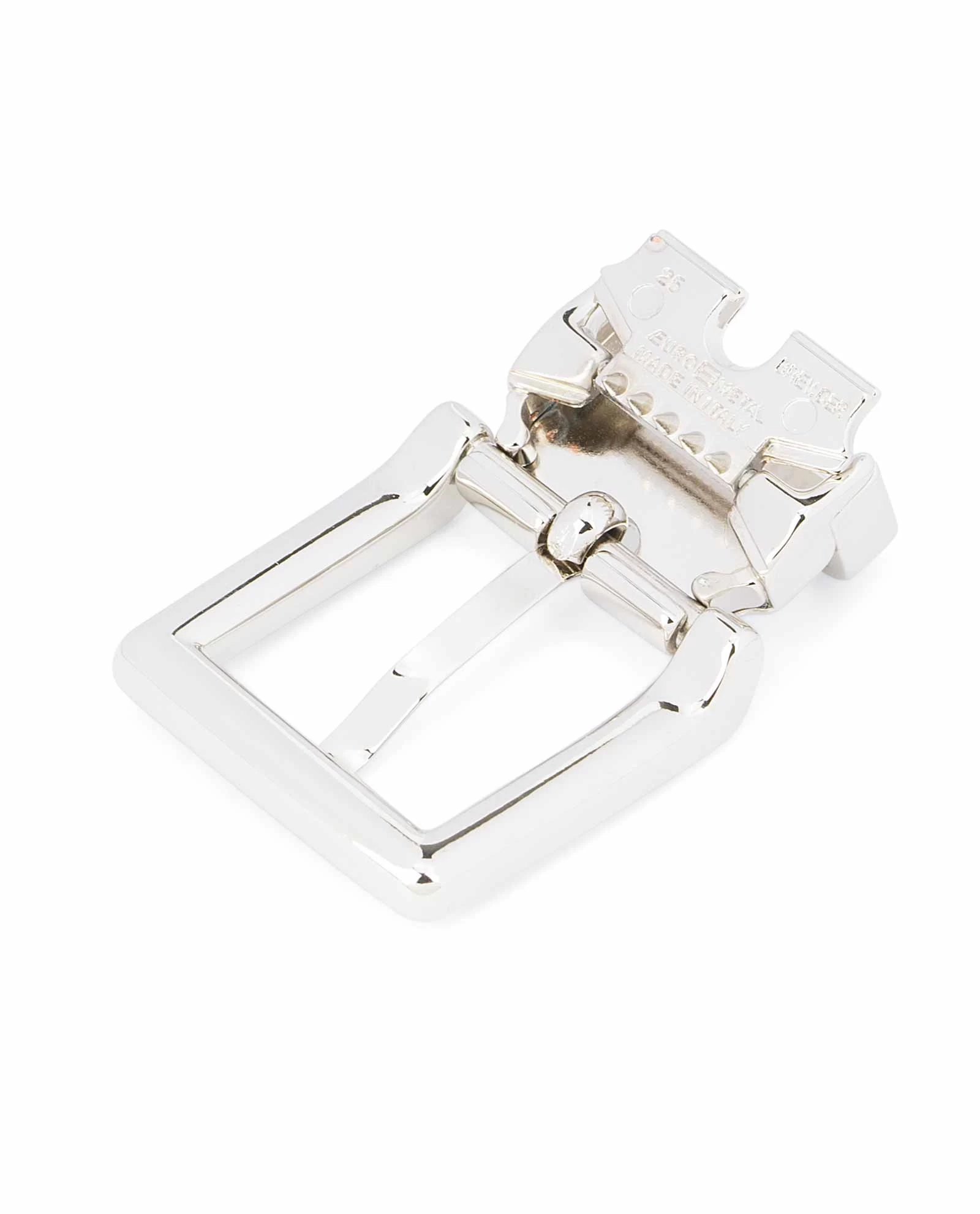 Italian 1 Inch Belt Buckle | Square Clamp On 4 Italian 1 Inch Belt Buckle | Square Clamp On - Image 2