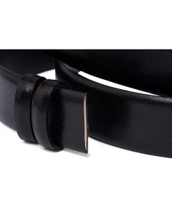 Smooth Leather Belt Strap 35 Mm -Belt Shop Leather Belt Without Buckle Cut end