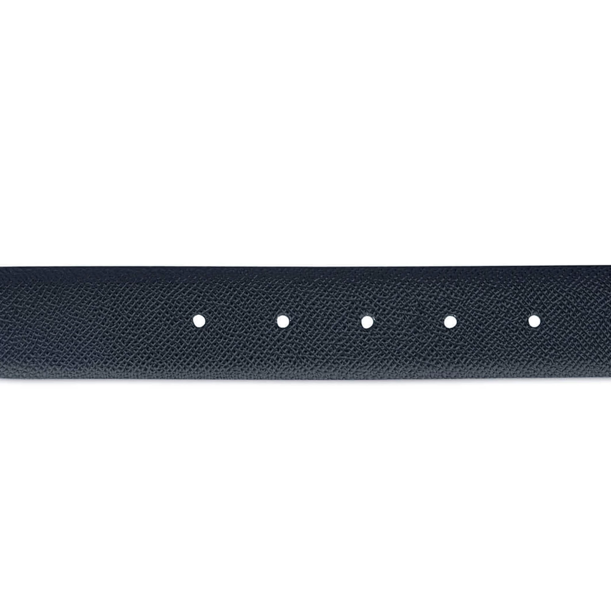 Black Saffiano Leather Cowgirl Rhinestone Buckle Belt 7 Black Saffiano Leather Cowgirl Rhinestone Buckle Belt - Image 5