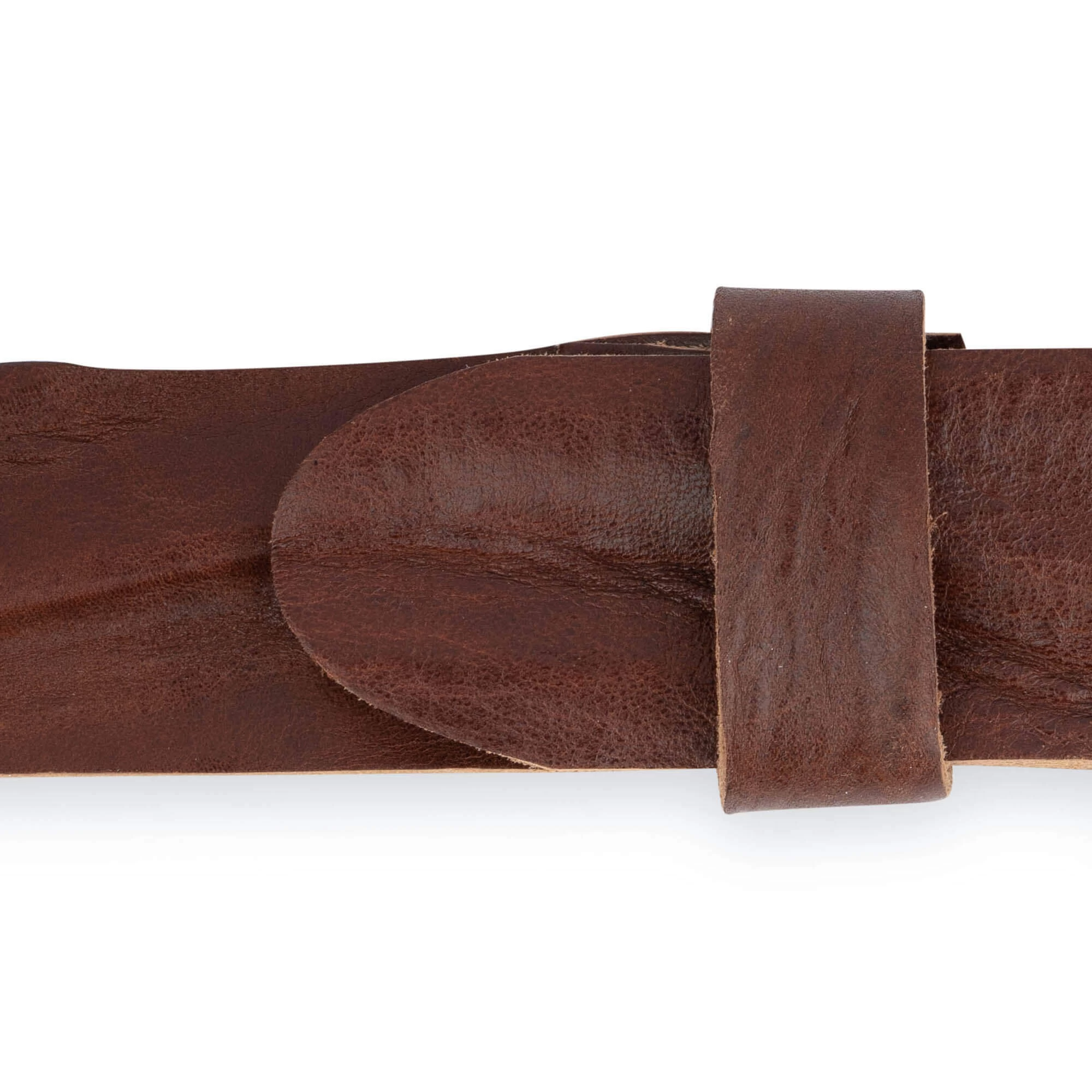Men’s Belt For Jeans | Brown Full Grain Leather 4 Men’s Belt For Jeans | Brown Full Grain Leather - Image 2