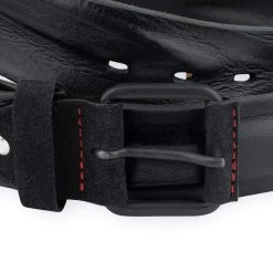 Men’s Casual Belt For Jeans | Black Full Grain Leather