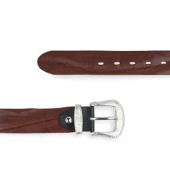 Men’s Cowboy Belts For Jeans | Brown Full Grain Leather 1.5 Inch -Belt Shop Mens Cowboy Belts For Jeans Brown Full Grain Leather 1.5 Inch 6