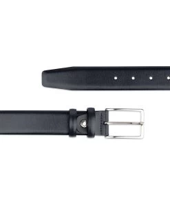 Men’s Navy Belt | Dark Blue Leather
