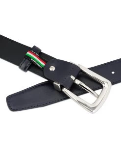 Mens Navy Blue Belt For Jeans -Belt Shop Mens Navy Blue Belt for Jeans 4
