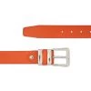 Men’s Orange Belt With Western Buckle -Belt Shop Mens Orange Belt with Western Buckle 2