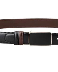 Men’s Reversible Belt Black Brown -Belt Shop Mens Reversible Leather Belt On trousers