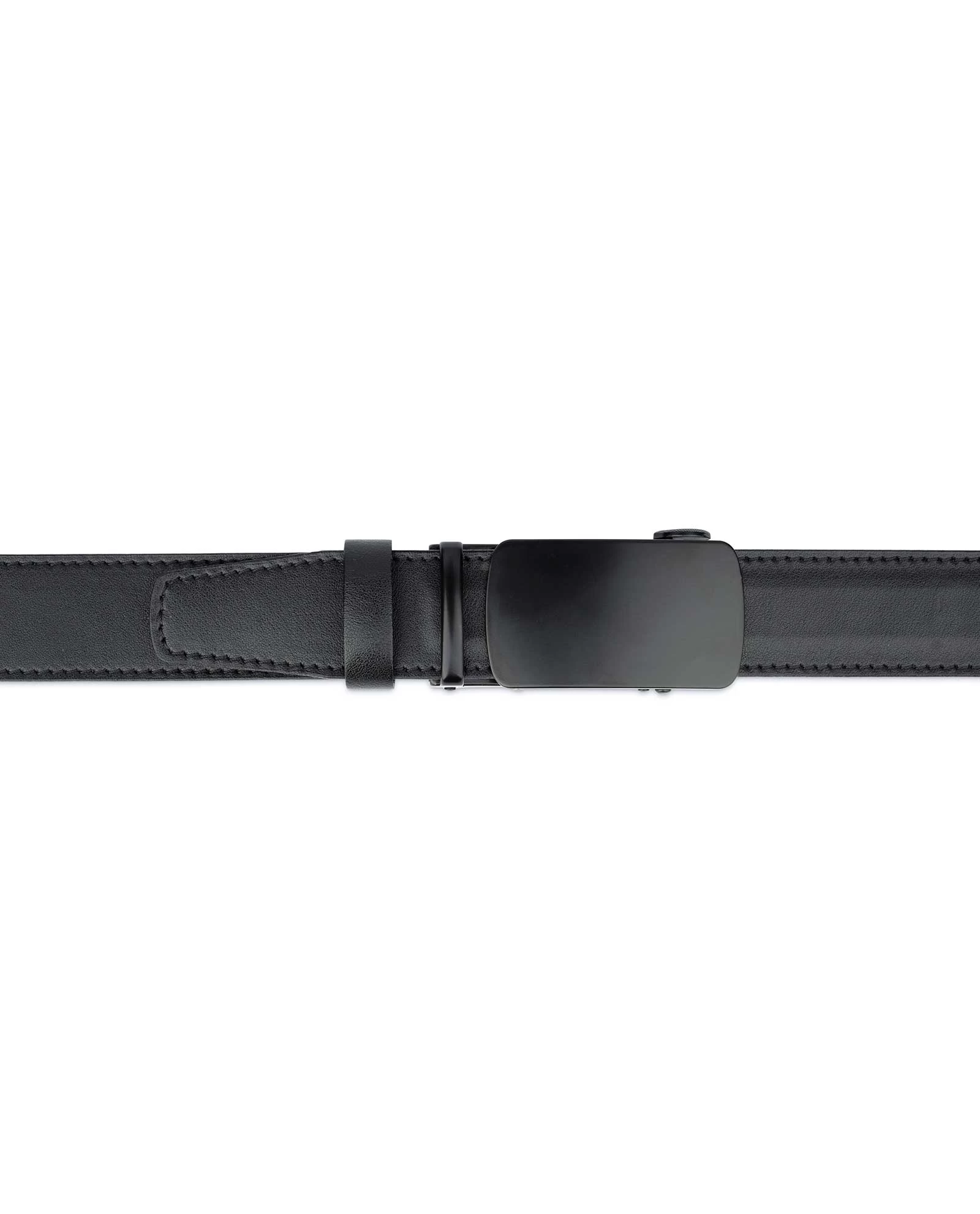 Mens Slide Belt With Black Buckle 3 Mens Slide Belt With Black Buckle