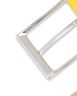 Men’s Yellow Leather Belt | For Jeans 18 Men’s Yellow Leather Belt | For Jeans -Belt Shop Mens Yellow Leather Belt For Jeans Italian buckle