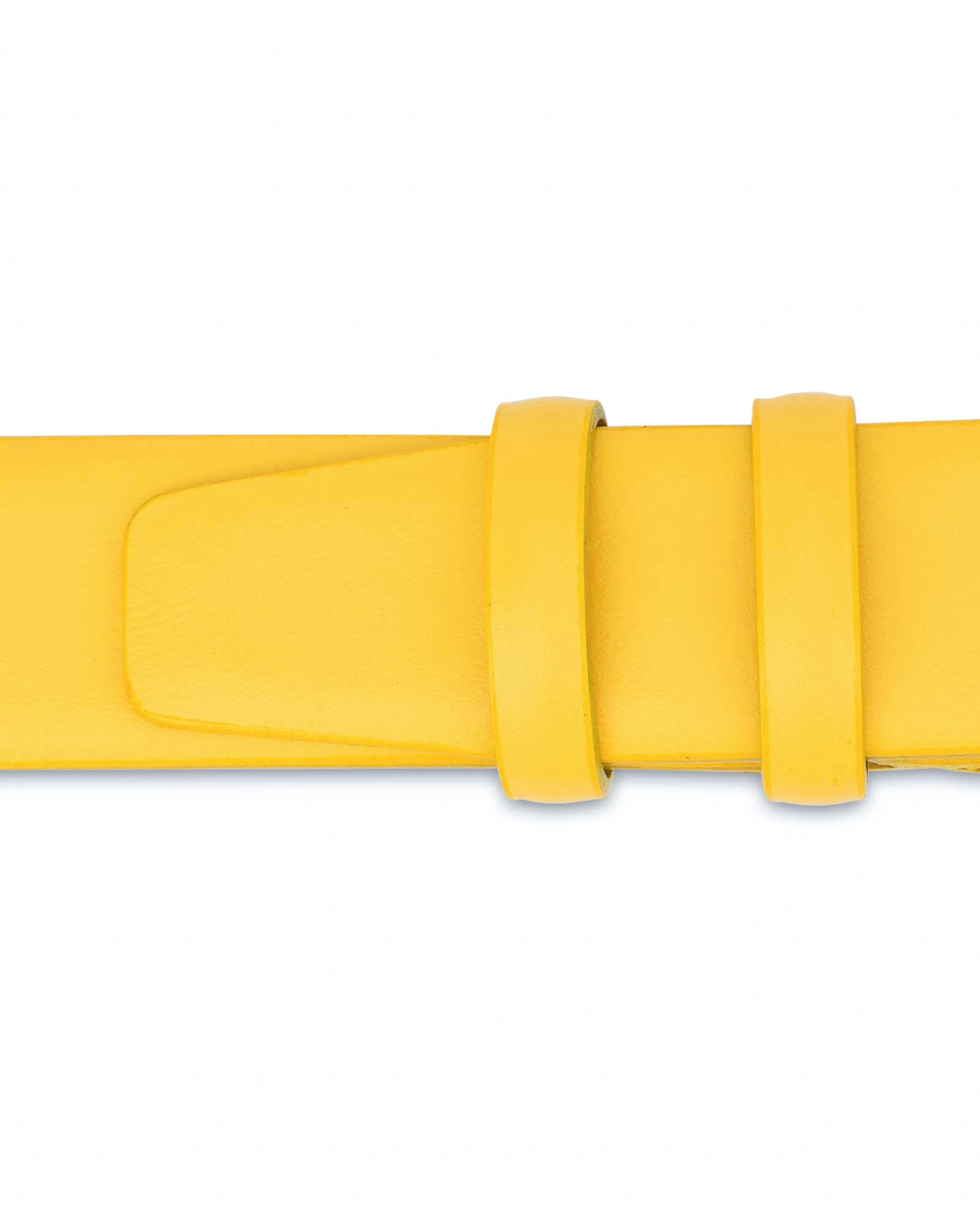 Men’s Yellow Leather Belt | For Jeans 8 Men’s Yellow Leather Belt | For Jeans - Image 6