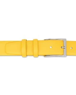 Men’s Yellow Leather Belt | For Jeans 14 Men’s Yellow Leather Belt | For Jeans -Belt Shop Mens Yellow Leather Belt For Jeans On pants