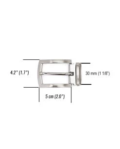 Mens Belt Buckle 30mm 12 Mens Belt Buckle 30mm -Belt Shop Mens belt buckle 30 mm MESI30CLPT 4