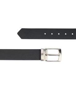 Mens Wide Leather Belt | Embossed 40mm 1.5 Inch