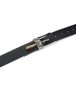 Mens Wide Leather Belt | Embossed 40mm 1.5 Inch -Belt Shop Mens wide leather belt Embossed 40mm 1.5 inch 4