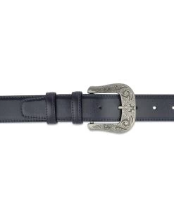 Navy Blue Western Belt For Men