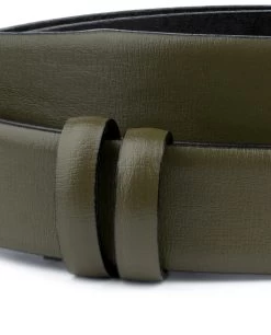 Olive Green Western Belt For Ladies -Belt Shop OLGR30CUST 4