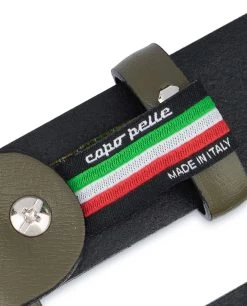 Leather Gifts For Him | Olive Green Belt 18 Leather Gifts For Him | Olive Green Belt -Belt Shop Olive Green Leather Belt Mens 1 1 8 inch 1