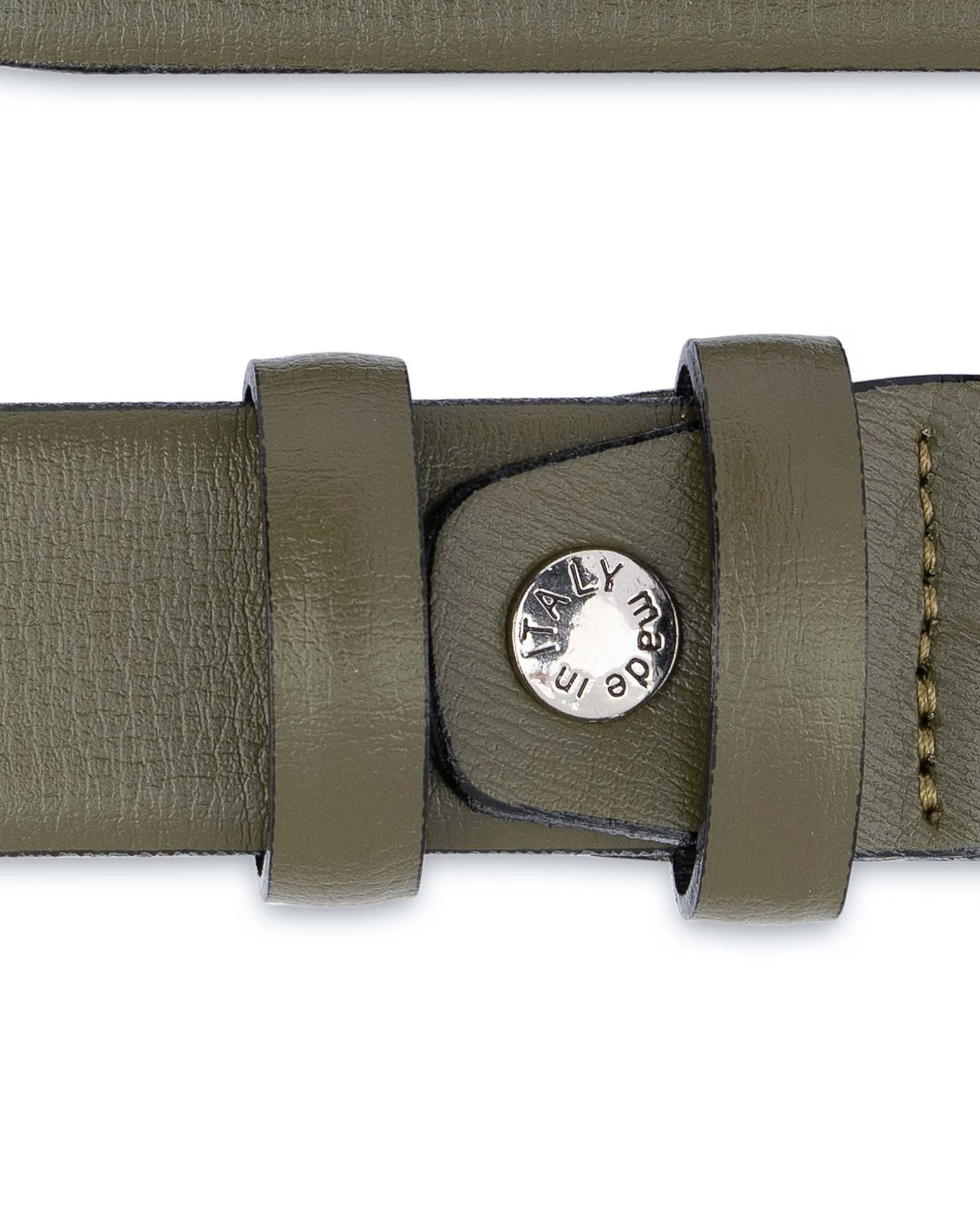 Leather Gifts For Him | Olive Green Belt 12 Leather Gifts For Him | Olive Green Belt - Image 10