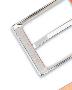 Orange Leather Belt | Soft And Luxury -Belt Shop Orange Leather Belt Soft and Luxury Italian buckle