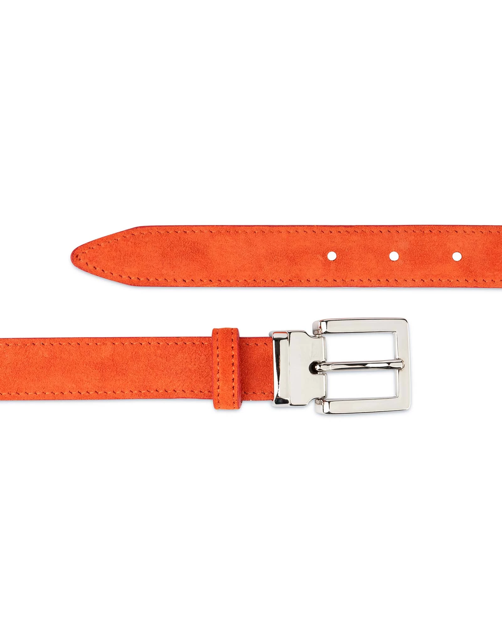 Orange Women’s Belt | Suede Leather 3 Orange Women’s Belt | Suede Leather