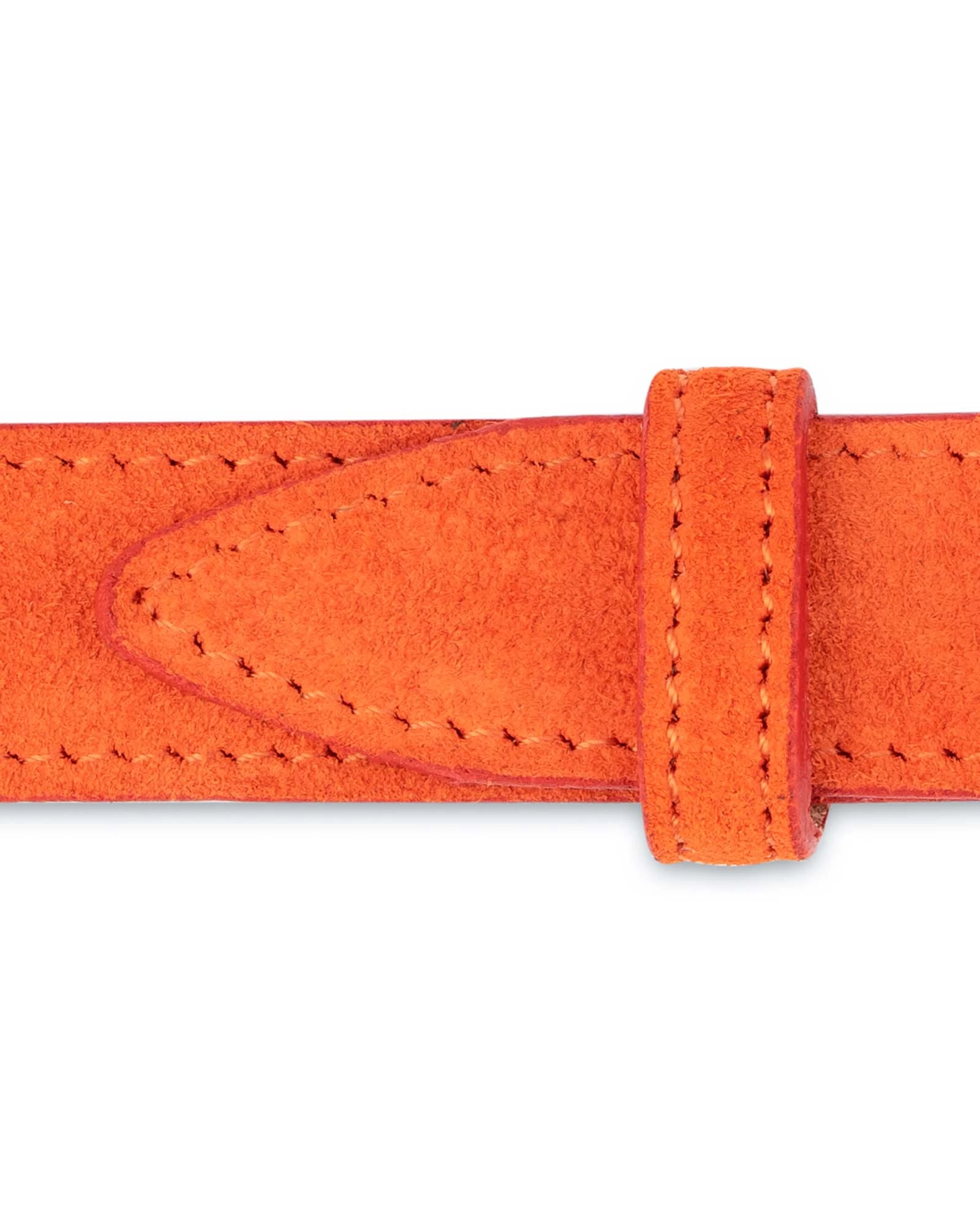 Orange Women’s Belt | Suede Leather 6 Orange Women’s Belt | Suede Leather - Image 4