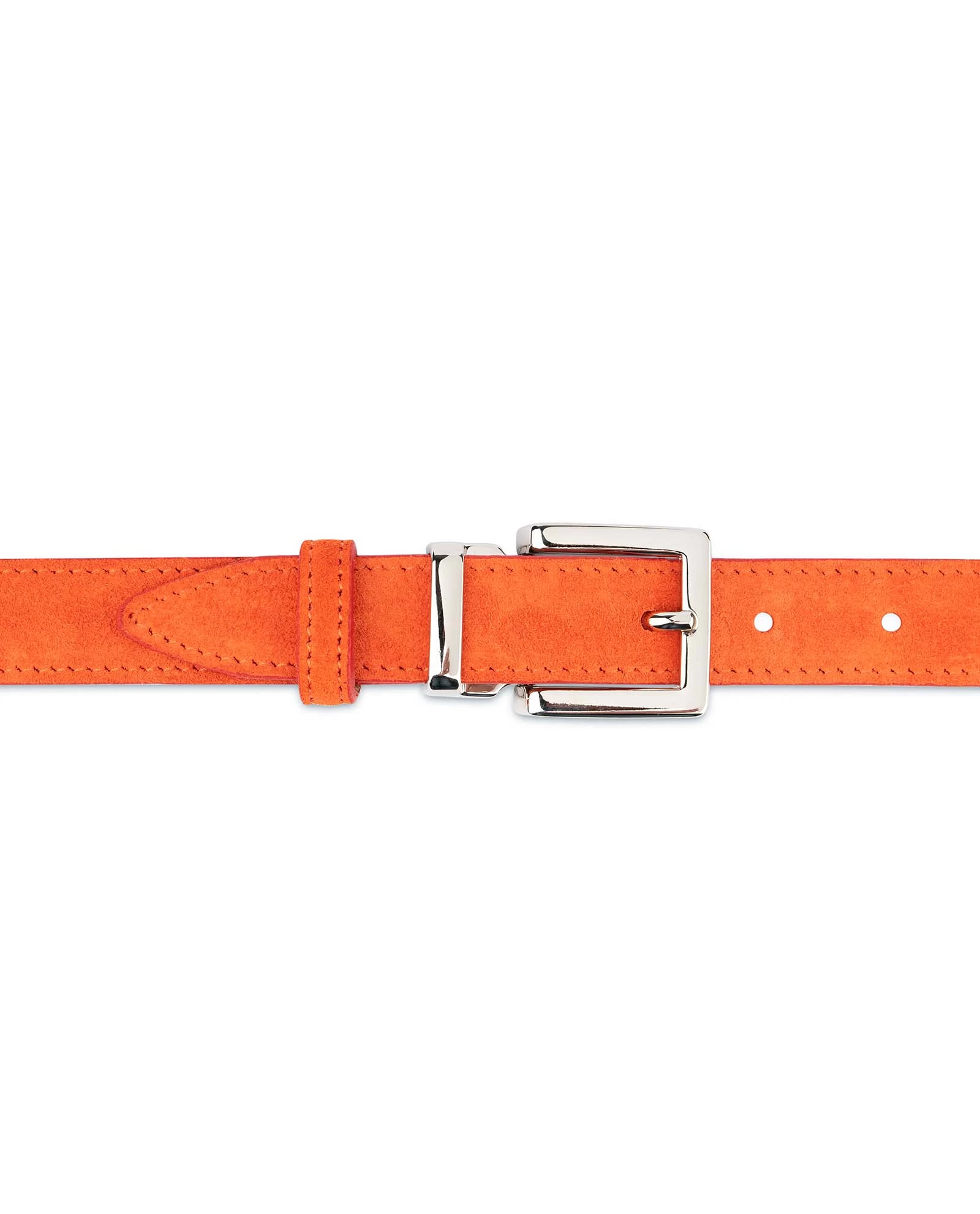 Orange Women’s Belt | Suede Leather 4 Orange Women’s Belt | Suede Leather - Image 2