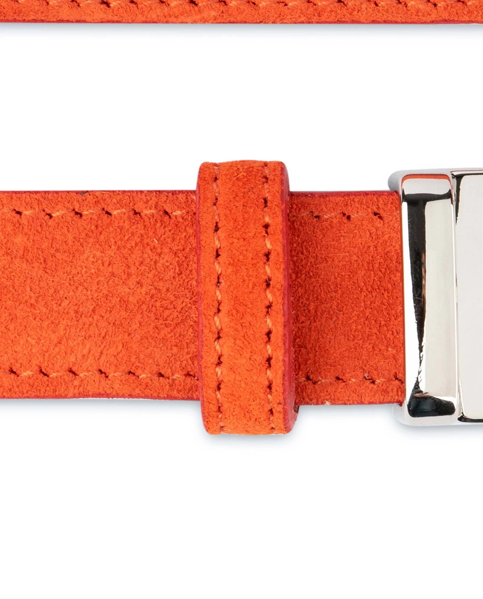 Orange Women’s Belt | Suede Leather 9 Orange Women’s Belt | Suede Leather - Image 7