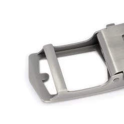 Luxury Buckle Black Mens Ratchet Belt -Belt Shop RABC35GRAY 4 3