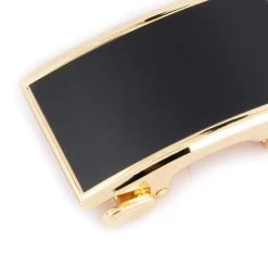 Mens Blue Ratchet Belt With Golden Buckle 22 Mens Blue Ratchet Belt With Golden Buckle -Belt Shop RABL35GOBL 1