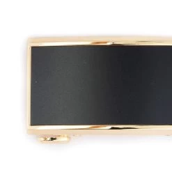 Mens Blue Ratchet Belt With Golden Buckle 23 Mens Blue Ratchet Belt With Golden Buckle -Belt Shop RABL35GOBL 2