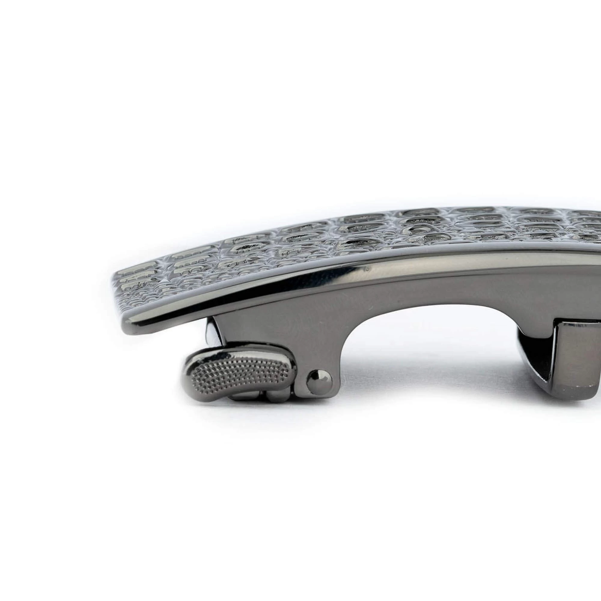 Blue Automatic Buckle Belt With Croco Pattern Buckle 10 Blue Automatic Buckle Belt With Croco Pattern Buckle - Image 8