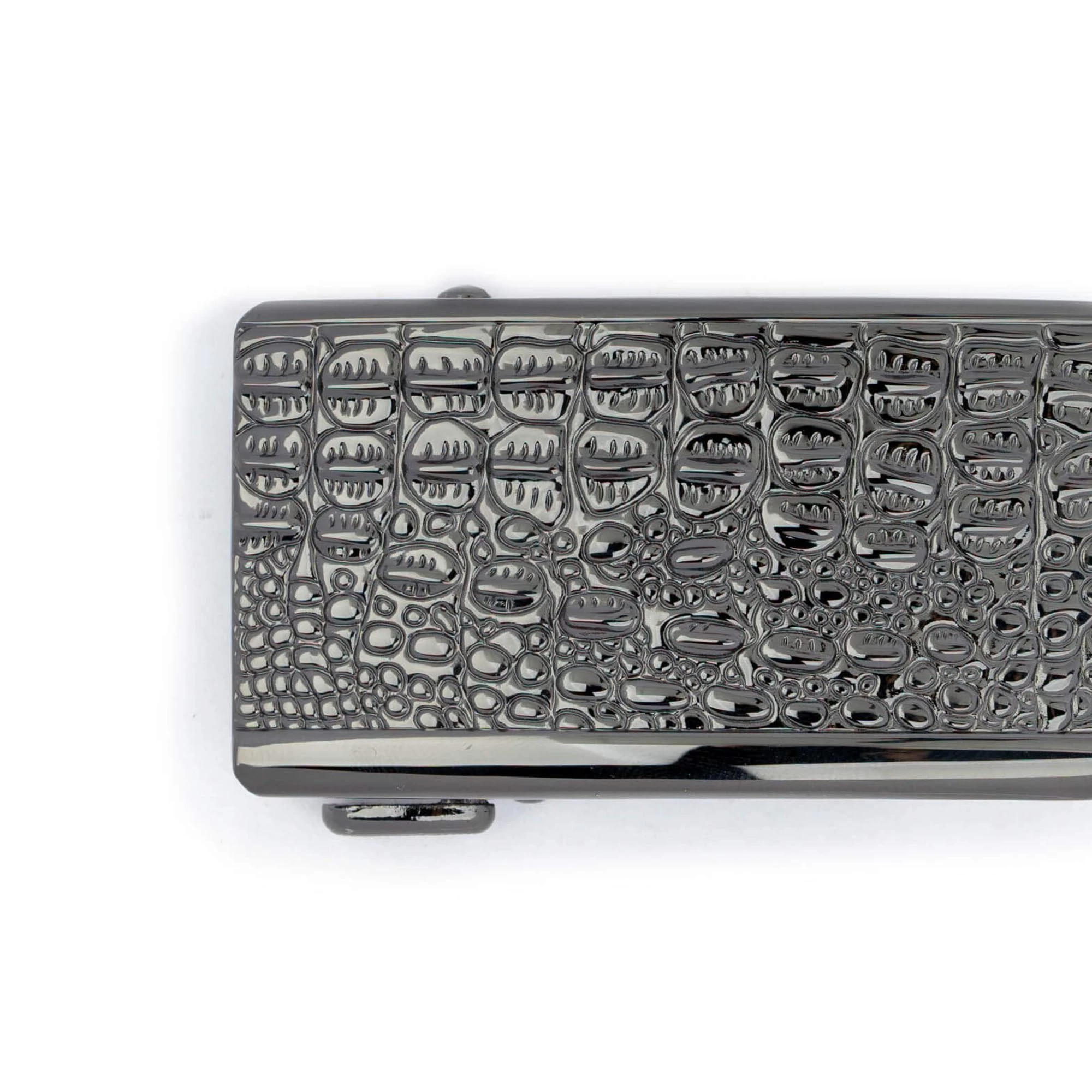 Blue Automatic Buckle Belt With Croco Pattern Buckle 11 Blue Automatic Buckle Belt With Croco Pattern Buckle - Image 9