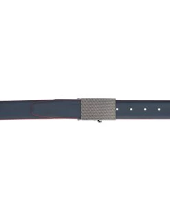 Ratchet Navy Leather Mens Belt -Belt Shop Ratchet navy leather mens belt 14