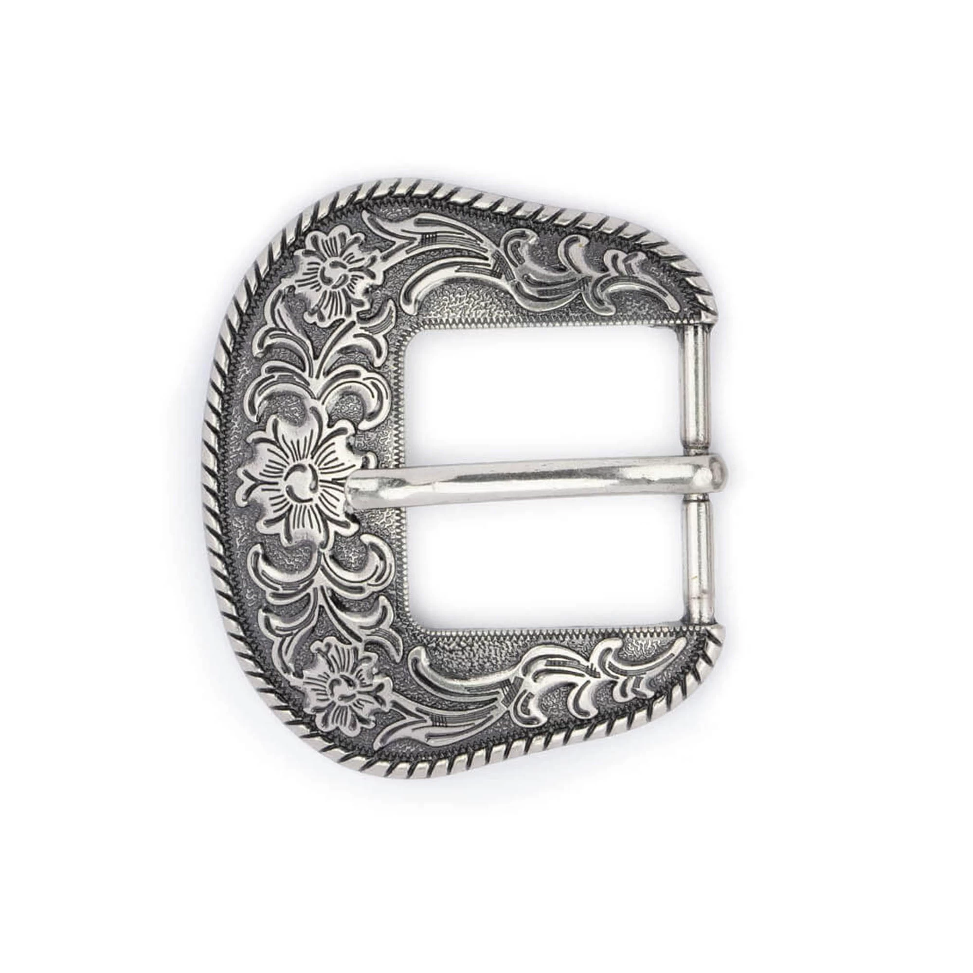 Replacement Silver Cowgirl Buckle For Leather Belts 38 Mm 7 Replacement Silver Cowgirl Buckle For Leather Belts 38 Mm - Image 5