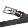 Reversible Belt Black To Brown -Belt Shop Reversible Belt Black to Brown 1 3 8 inch Italian Leather by Capo Pelle Holes