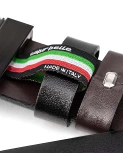 Reversible Belt Black To Brown -Belt Shop Reversible Belt Black to Brown 1 3 8 inch Italian Leather by Capo Pelle belt holder