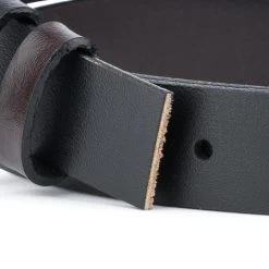 Reversible Belt Strap Black Brown 1 Inch -Belt Shop Reversible Belt Strap Black Brown 1 Inch3