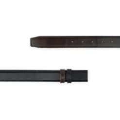 Reversible Belt Strap Black To Brown 1 1/8″ 13 Reversible Belt Strap Black To Brown 1 1/8″ -Belt Shop Reversible Belt Strap Black to Brown 30 mm 4