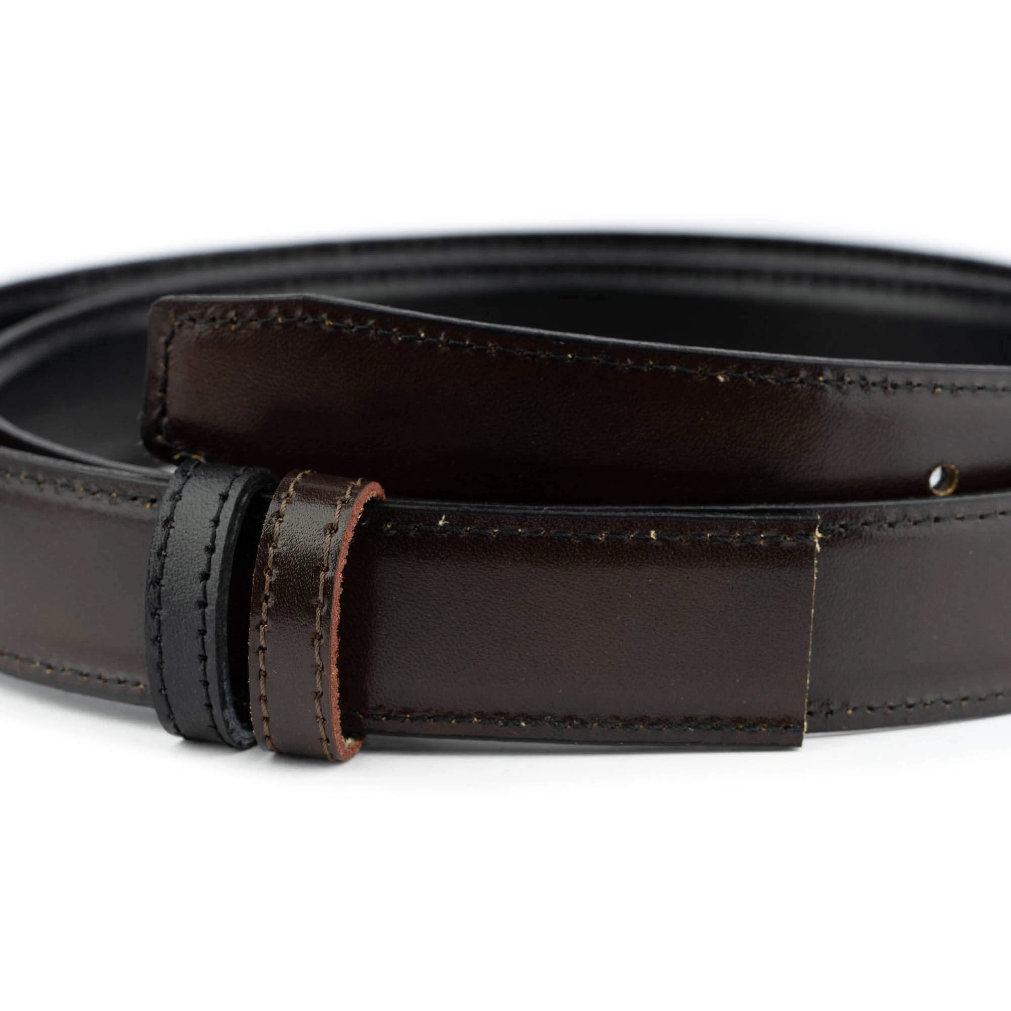 Reversible Belt Strap Black To Brown 1 1/8″ 4 Reversible Belt Strap Black To Brown 1 1/8″ - Image 2