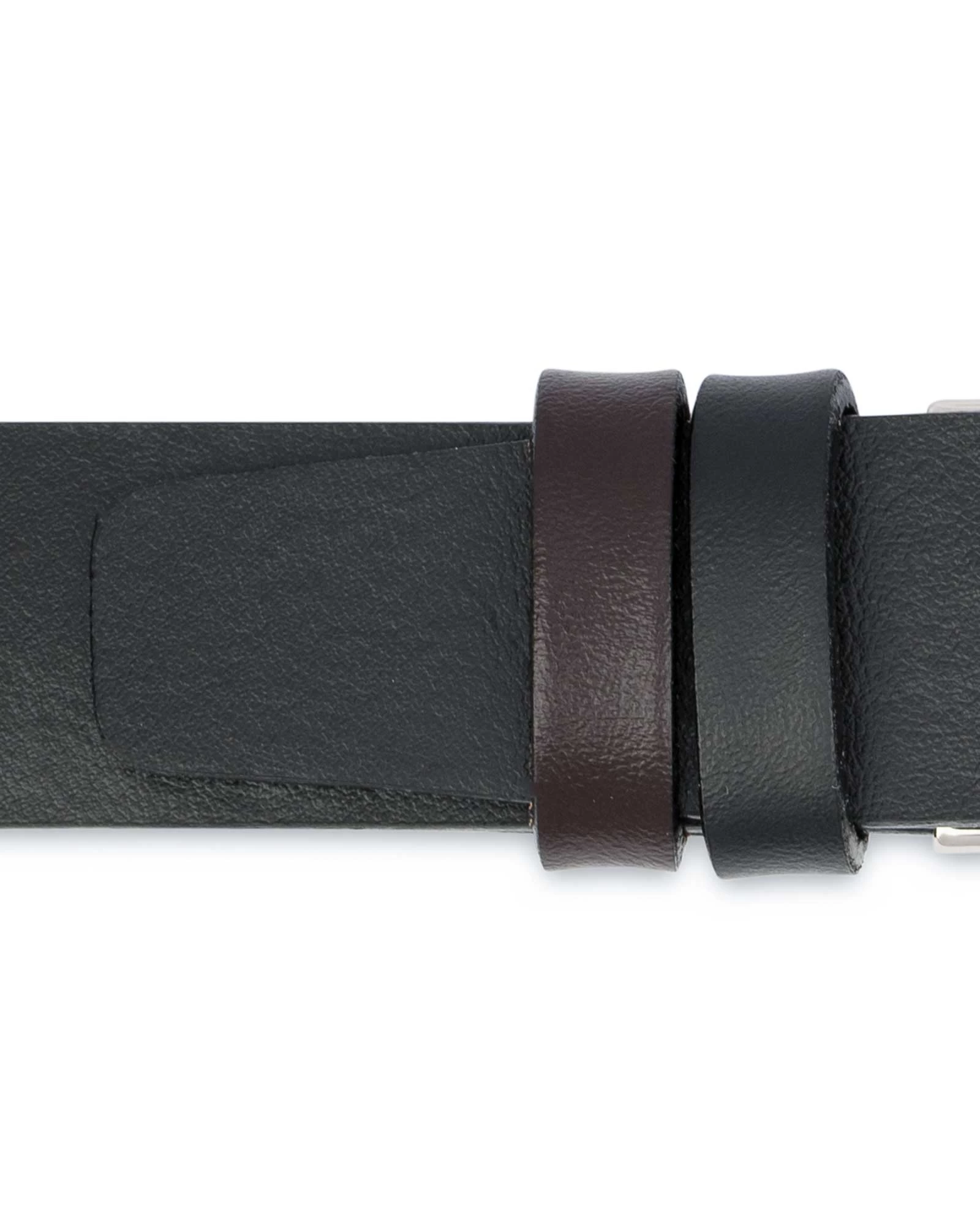 Reversible Leather Belt | Men’s Black Brown 1 1/8″ 7 Reversible Leather Belt | Men’s Black Brown 1 1/8″ - Image 5