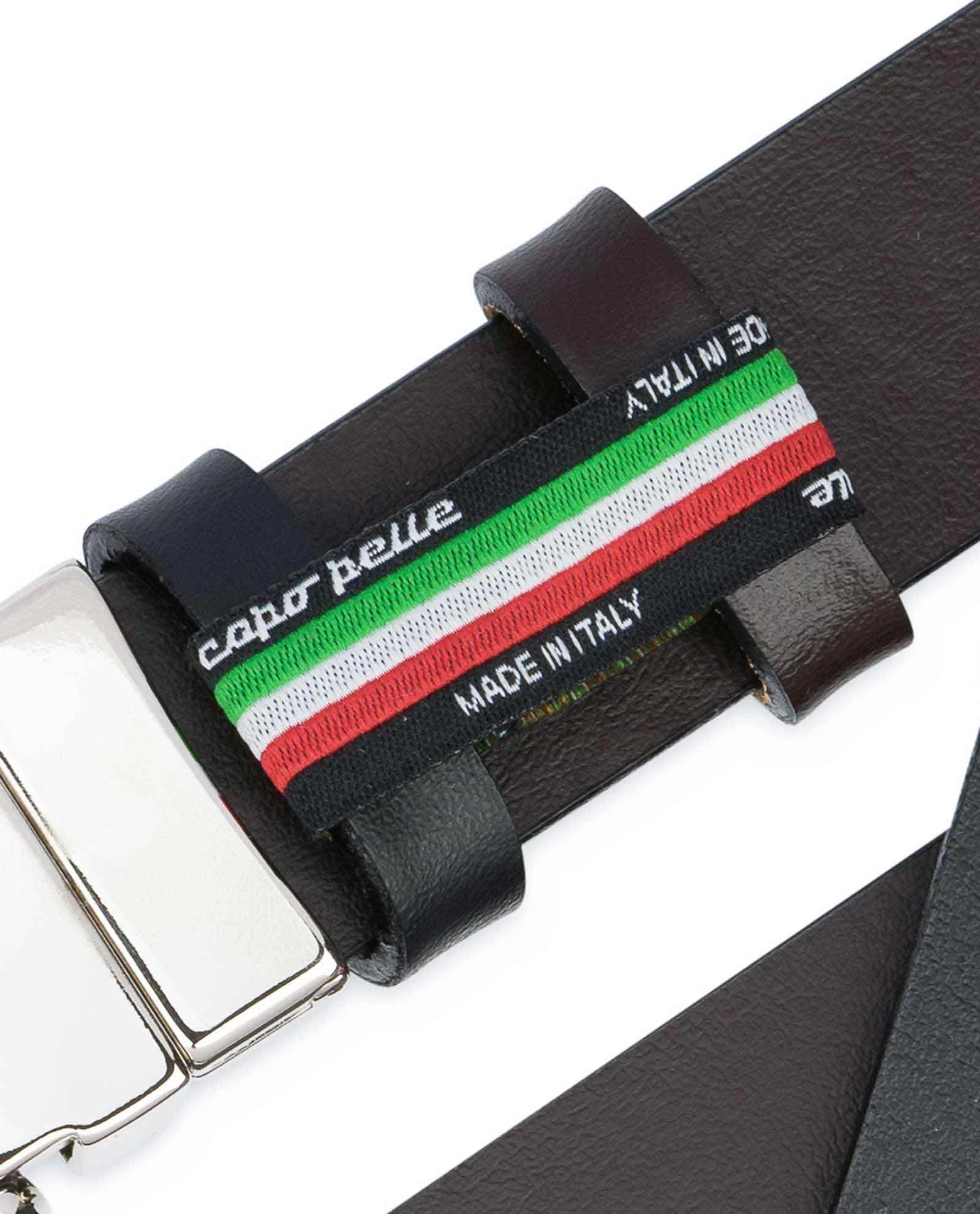 Reversible Leather Belt | Men’s Black Brown 1 1/8″ 9 Reversible Leather Belt | Men’s Black Brown 1 1/8″ - Image 7
