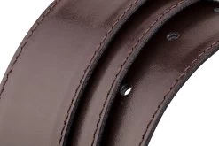 Reversible Leather Belt Strap 1-3/8 Inch