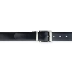 Reversible Mens Belt | Black Brown With Silver Buckle -Belt Shop Reversible Mens Belt Black Brown With Silver Buckle 3