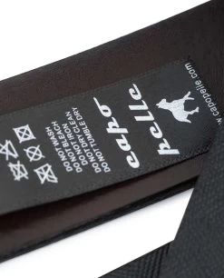 Reversible Saffiano Belt With Twist Buckle 9 Reversible Saffiano Belt With Twist Buckle -Belt Shop Reversible Saffiano Belt with Twist Buckle Mens Leather Care label