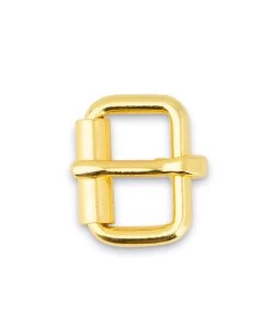 Roller Brass Belt Buckle 16 Mm -Belt Shop Roller Brass Belt Buckle 16 Mm 3